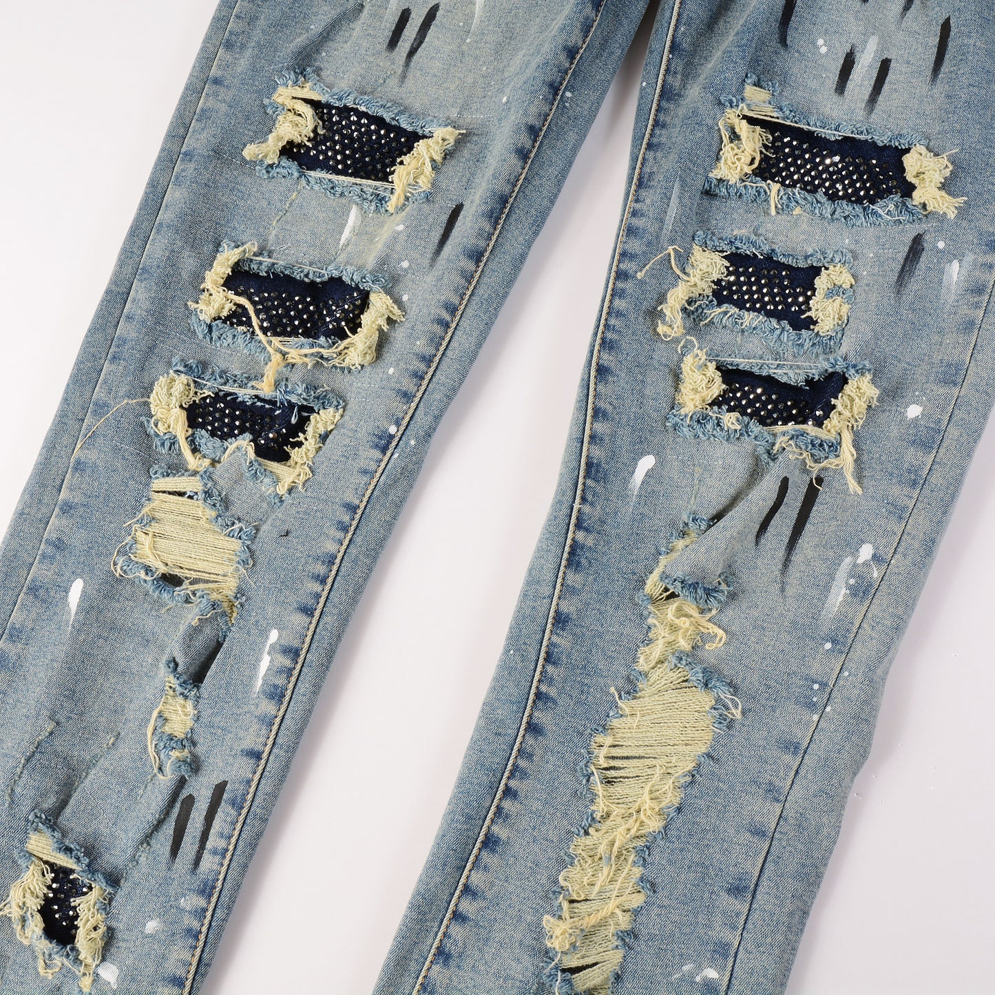 PREMIUM DIAMOND DENIM - BLUE