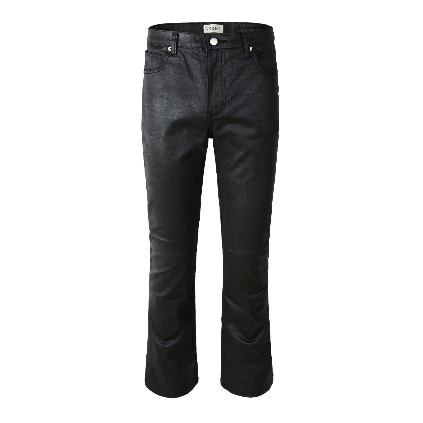 PREMIUM FLARE DENIM - BLACK WAXED