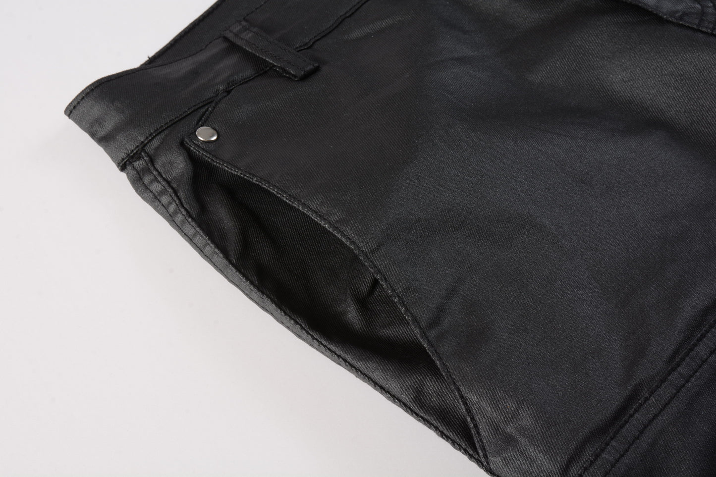 PREMIUM WAXED DENIM - CARPENTER BLACK